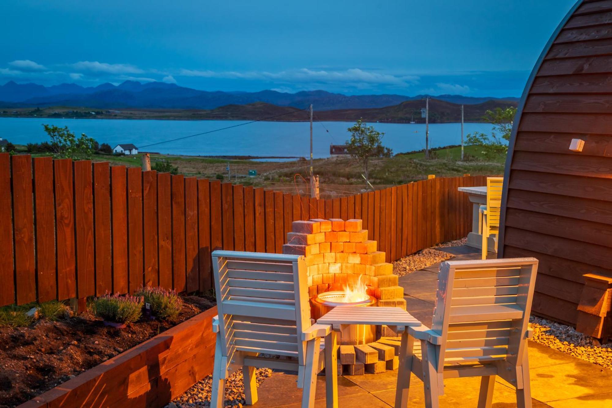 Apartamento Loch Ewe Luxury Pods Mellon Charles Exterior foto